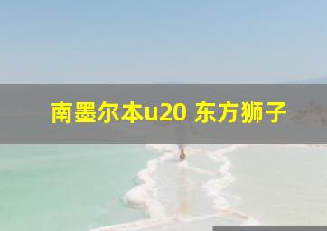 南墨尔本u20 东方狮子